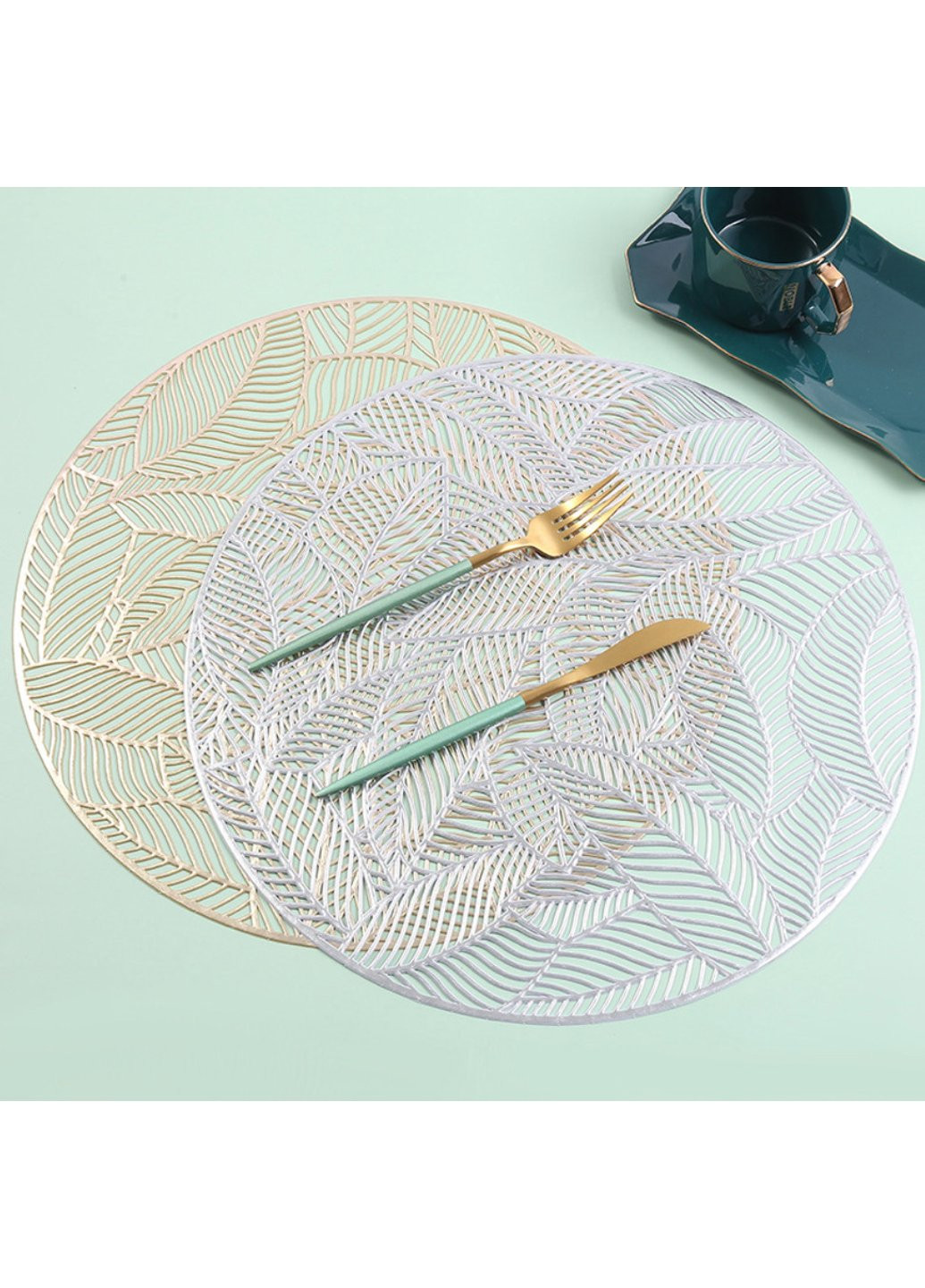 Салфетка сервировочная 5462 38 см золотистая Power (254441278)