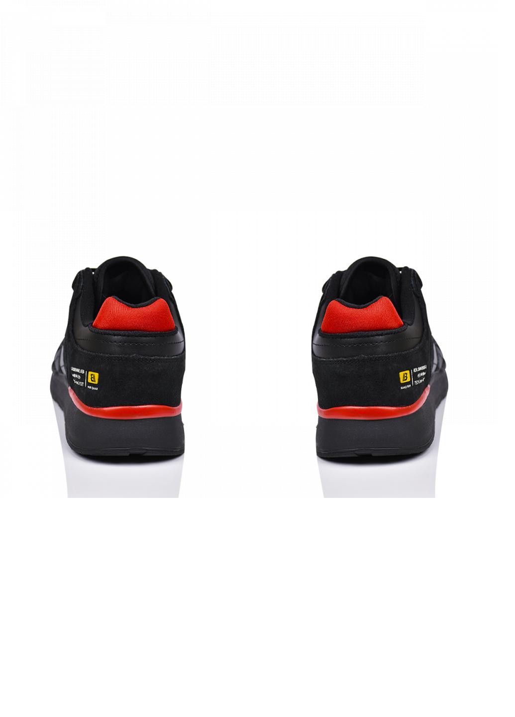 Черные демисезонные кроссовки мужские 9821-1 No Brand
