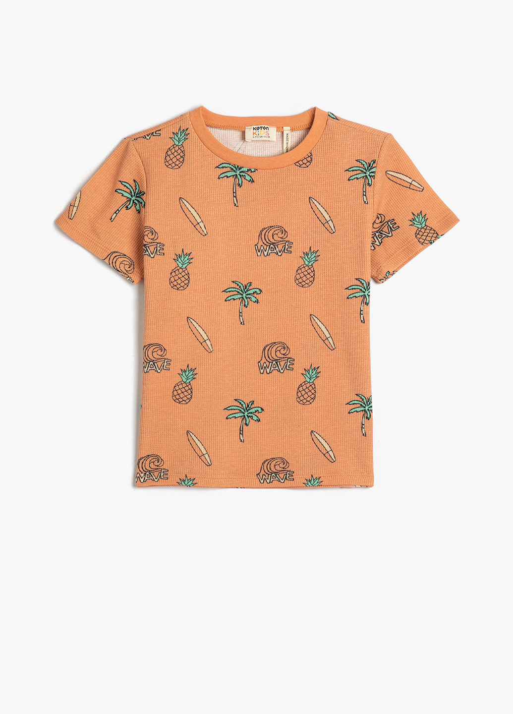 Помаранчева літня футболка KOTON
