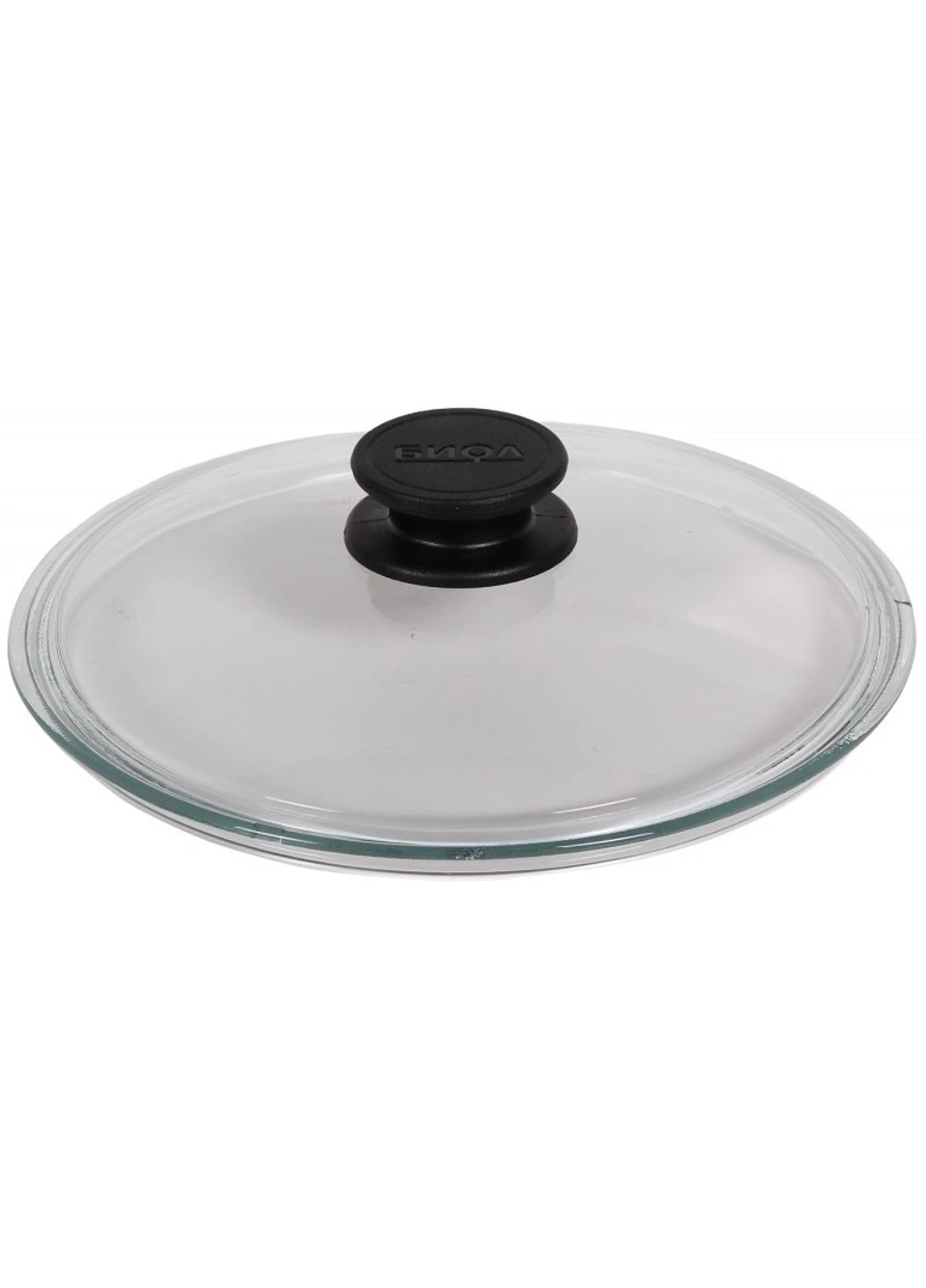 Кришка Біол 22 см скляна низька Biol (255274253)