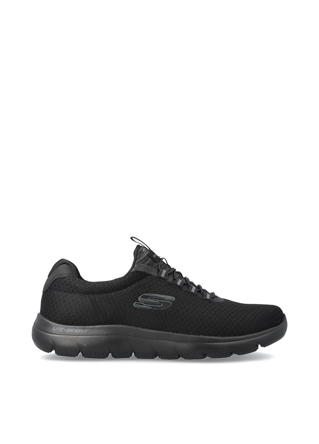 Черные демисезонные кроссовки Skechers SUMMITS