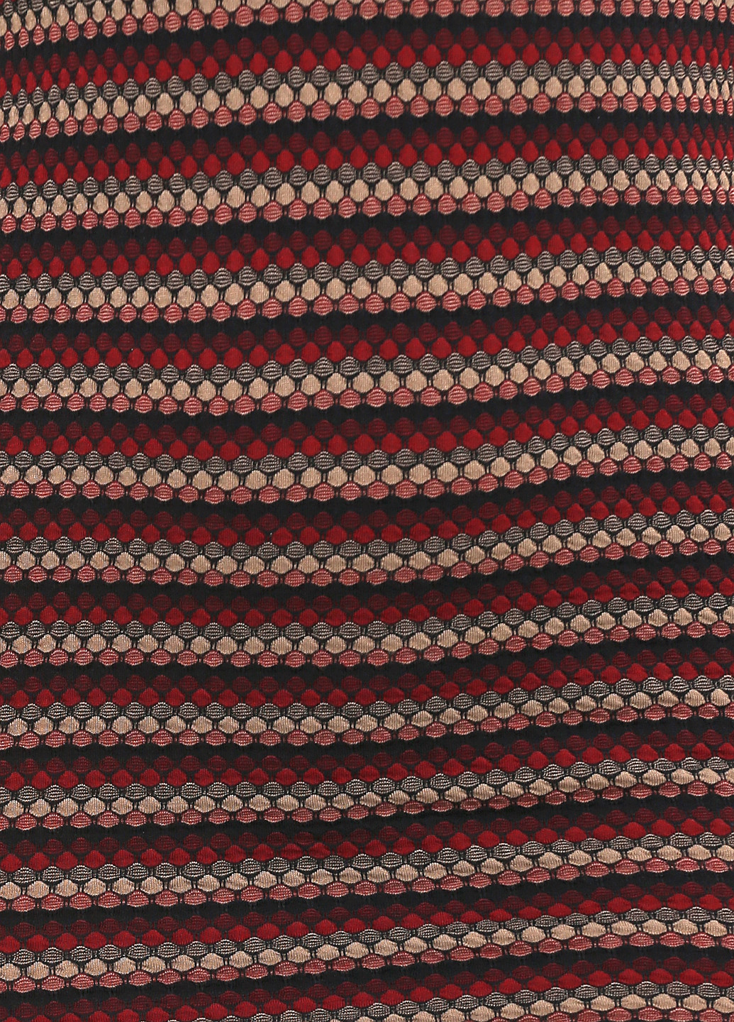 Бордовое кэжуал платье платье-майка Sassofono с геометрическим узором