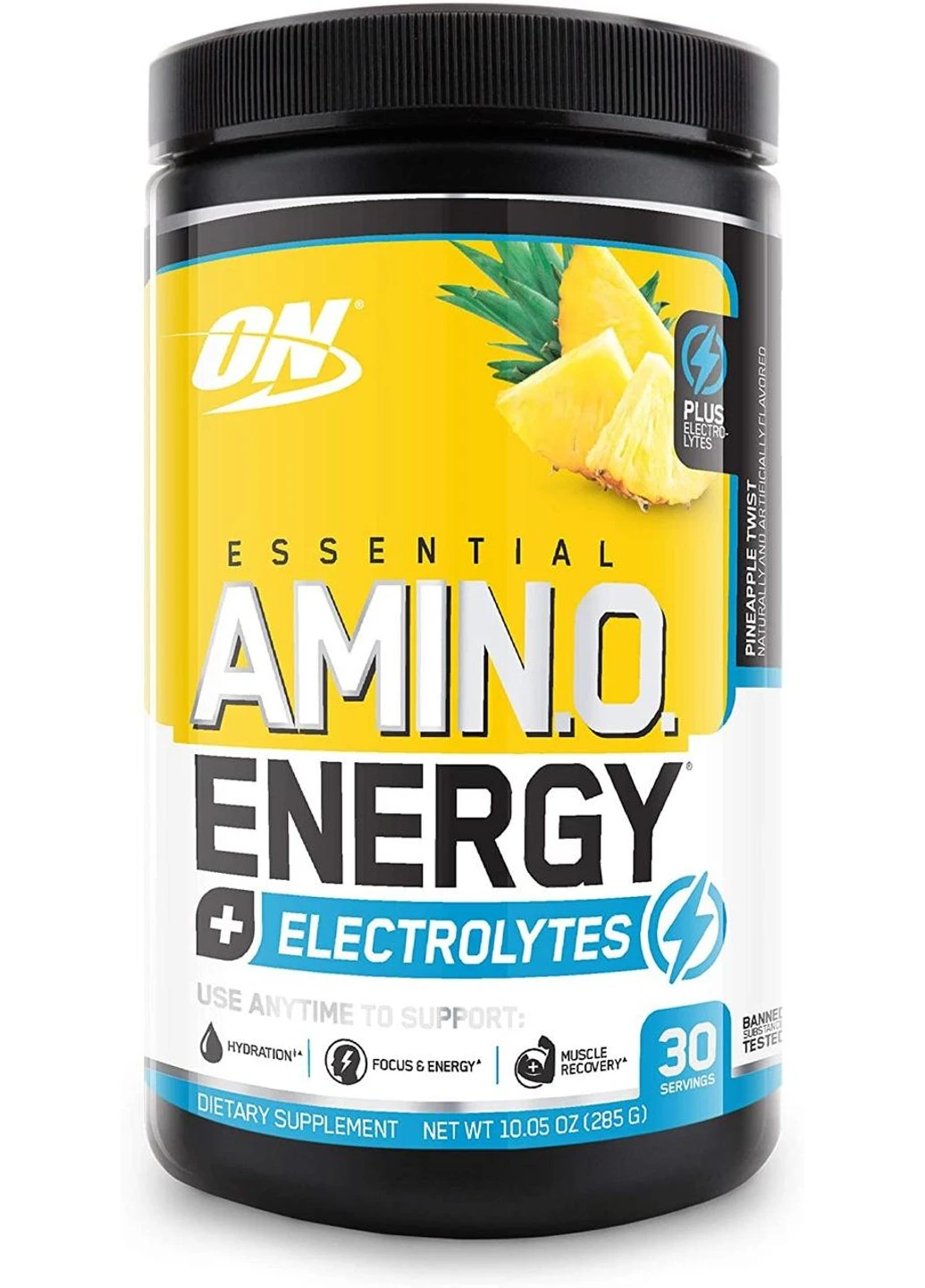 Комплекс аминокислот Amino Energy + Electrolytes (285 г) оптимум амино энерджи pineapple Optimum Nutrition (255363599)