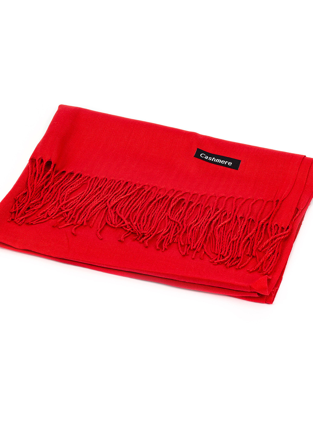 Женский кашемировый шарф, красный Cashmere S92004 однотонный красный кэжуал акрил, кашемир