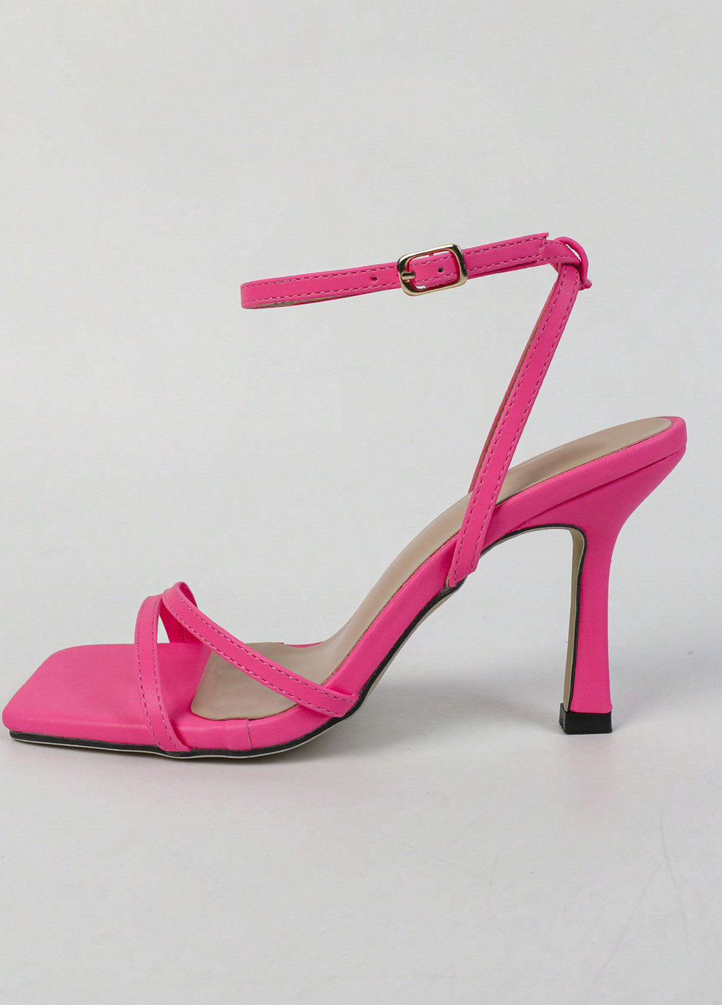 SHEIN Туфлі кислотно-рожевий з штучна шкіра, китай — літо (341484545)