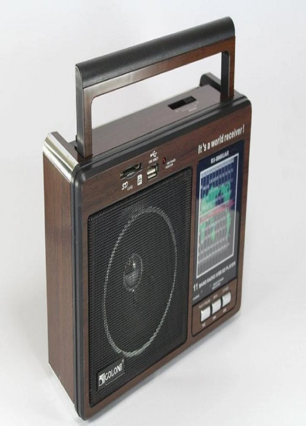 Аккумуляторный Радиоприемник RX-9966 UAR USB Golon (253587866)