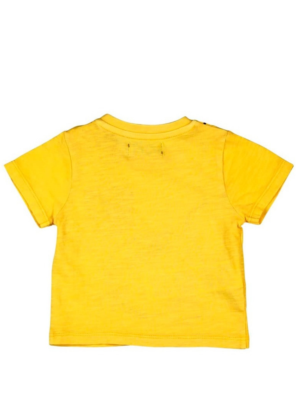 Желтая футболка Boboli