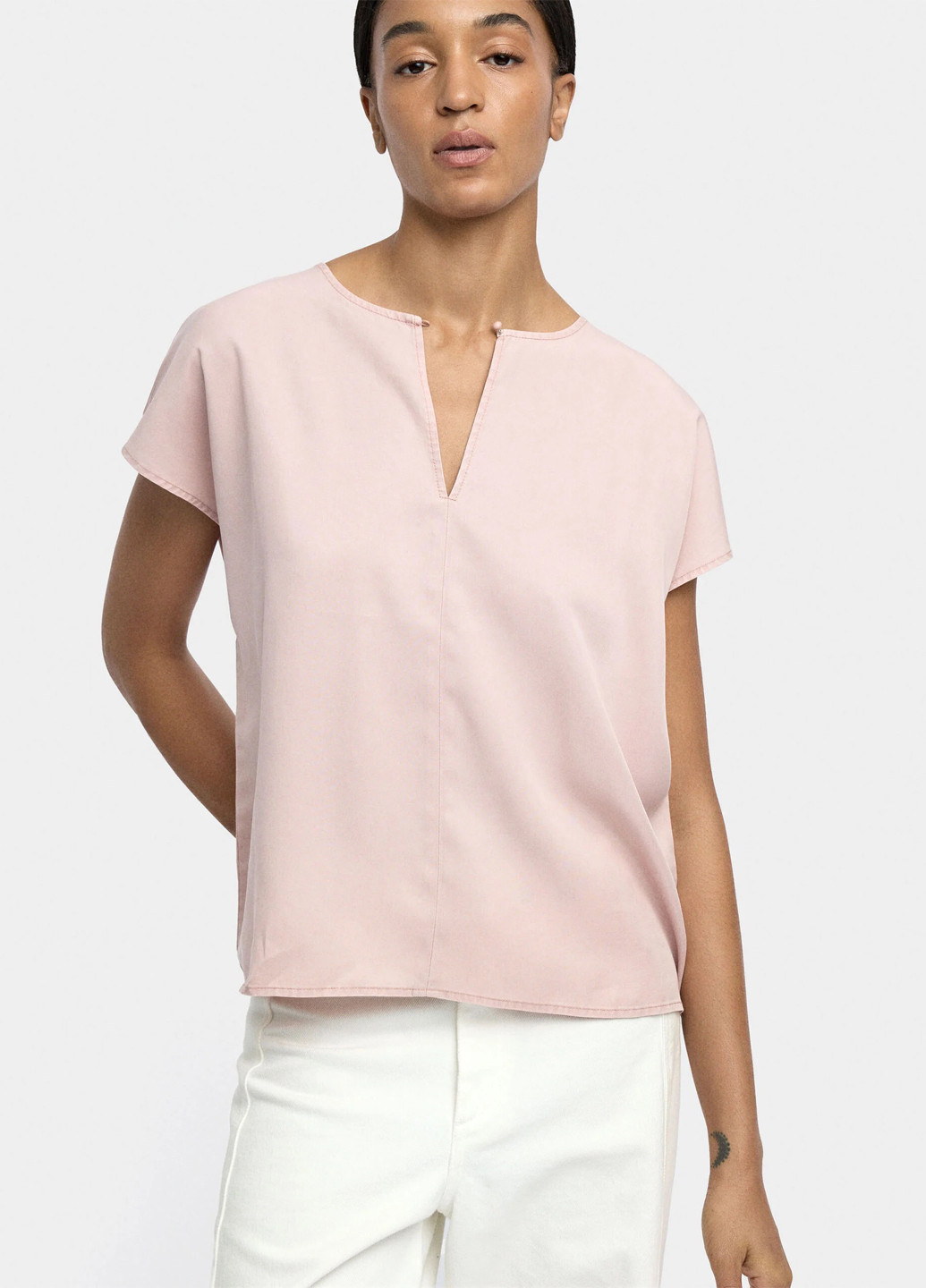 Бледно-розовая блуза Parfois