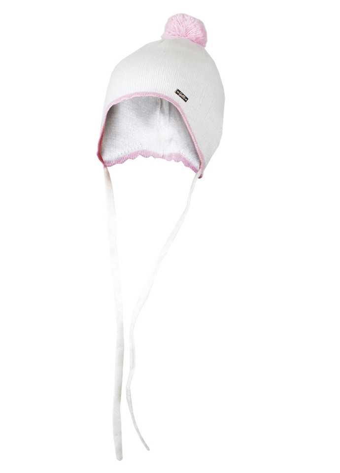 Детская шапка с ушками демисезонная вязаная для девочки Габби (205952274)