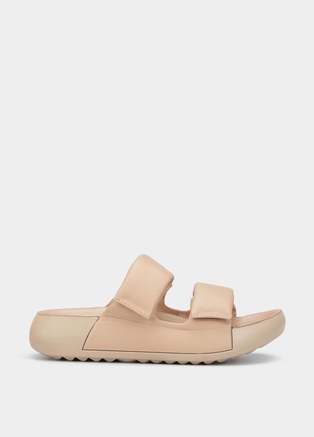 Бежевые шлепанцы Ecco