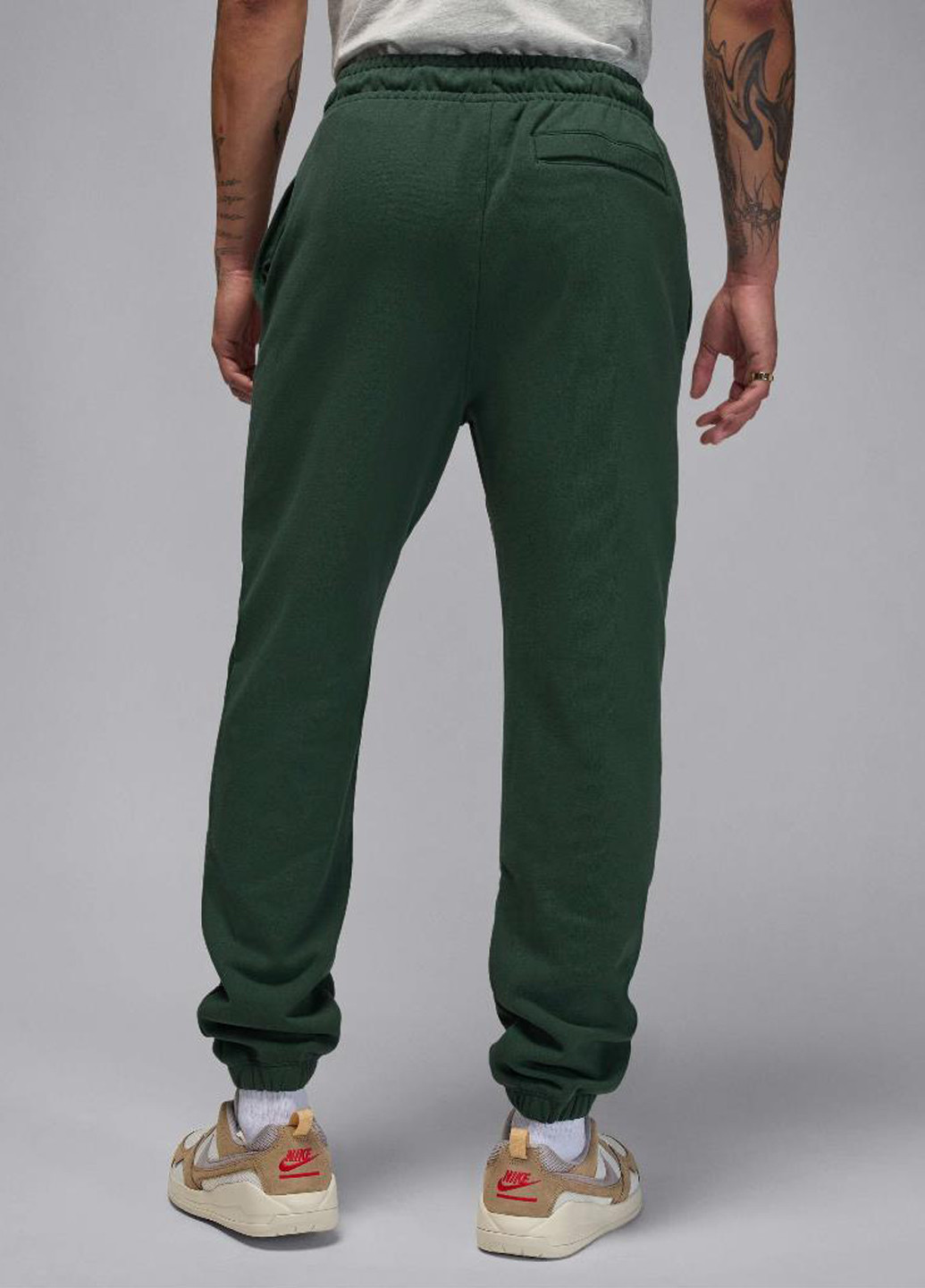 Зеленые спортивные, кэжуал демисезонные джоггеры брюки Jordan