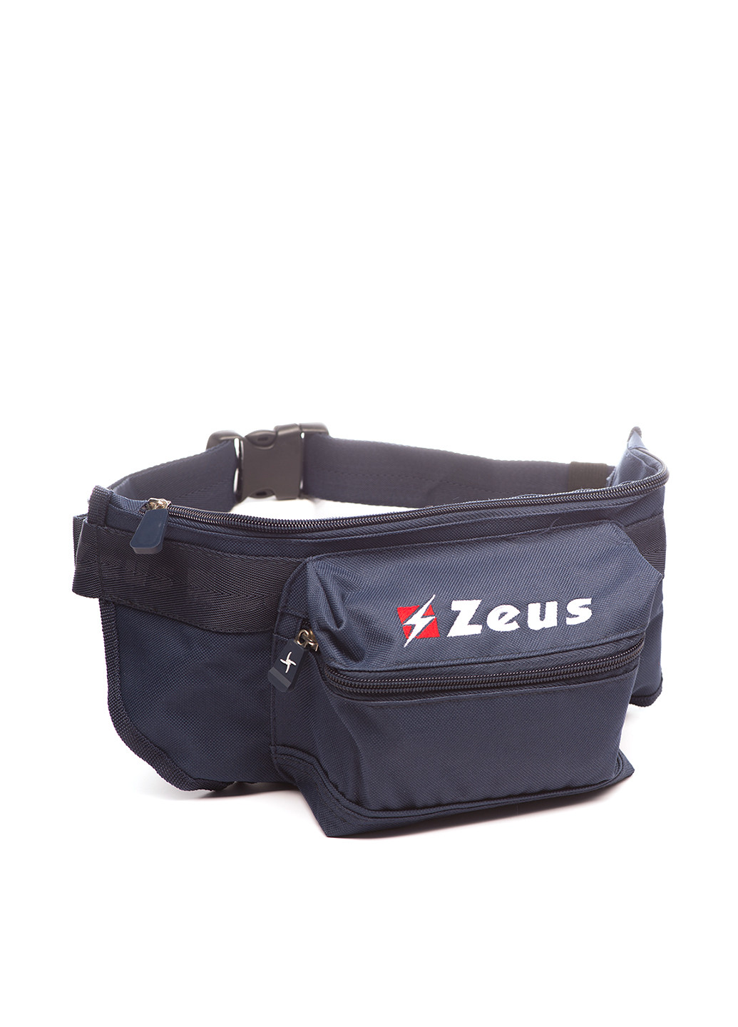Сумка Zeus поясная сумка логотип тёмно-синяя спортивная
