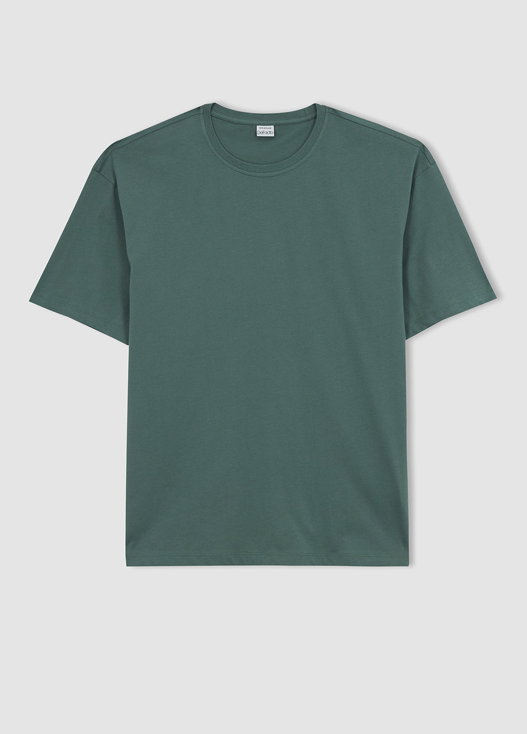 Зелена футболка DeFacto