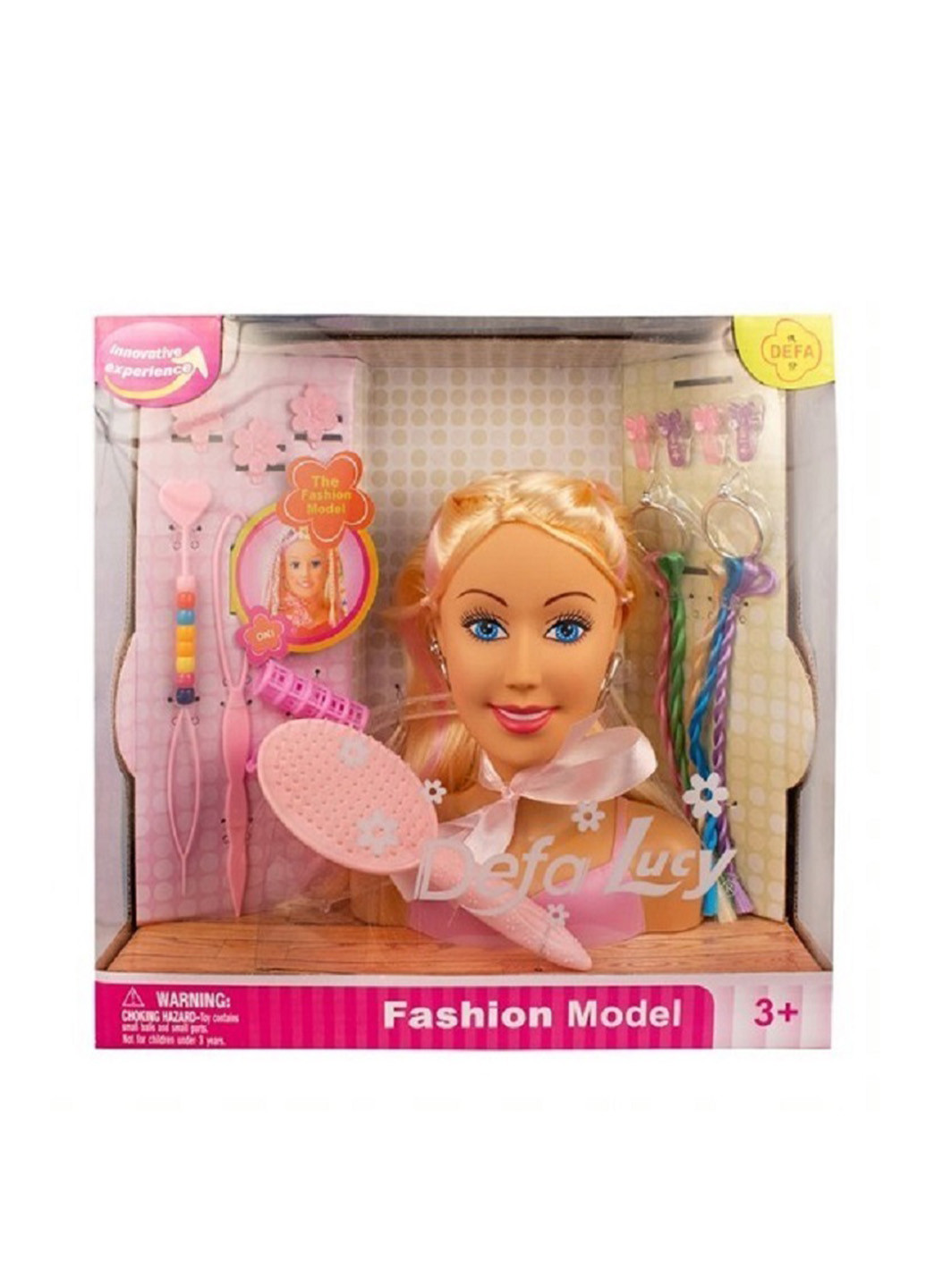 Лялька для моделювання зачісок, 27х11х28 см Defa (256231740)
