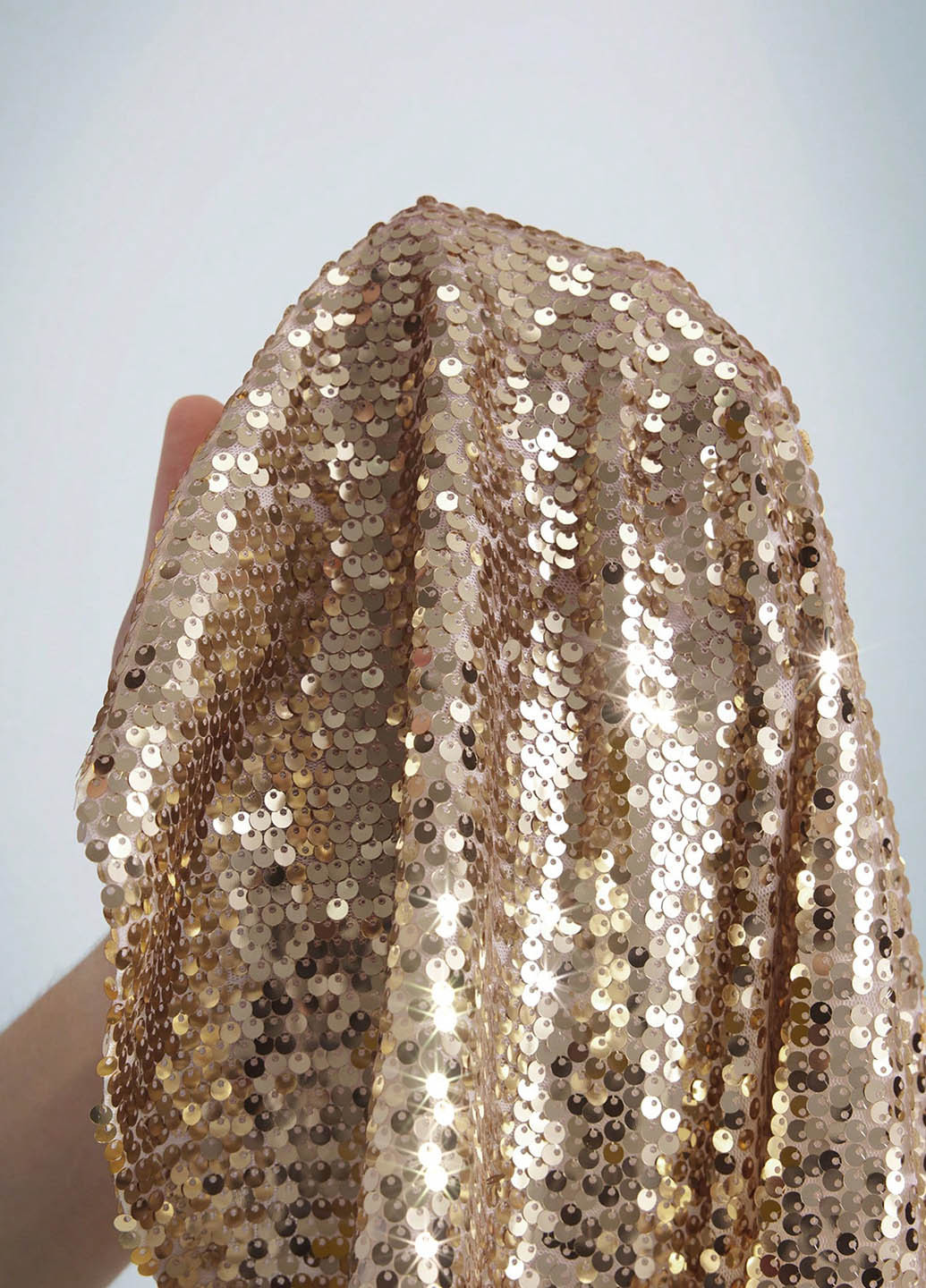 Золотий вечірня, кежуал сукня з відкритими плечима SHEIN однотонна