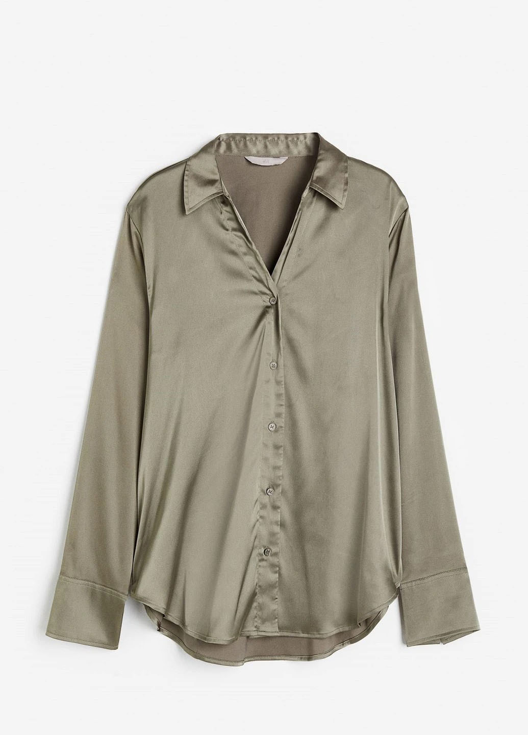 Хакі блуза H&M