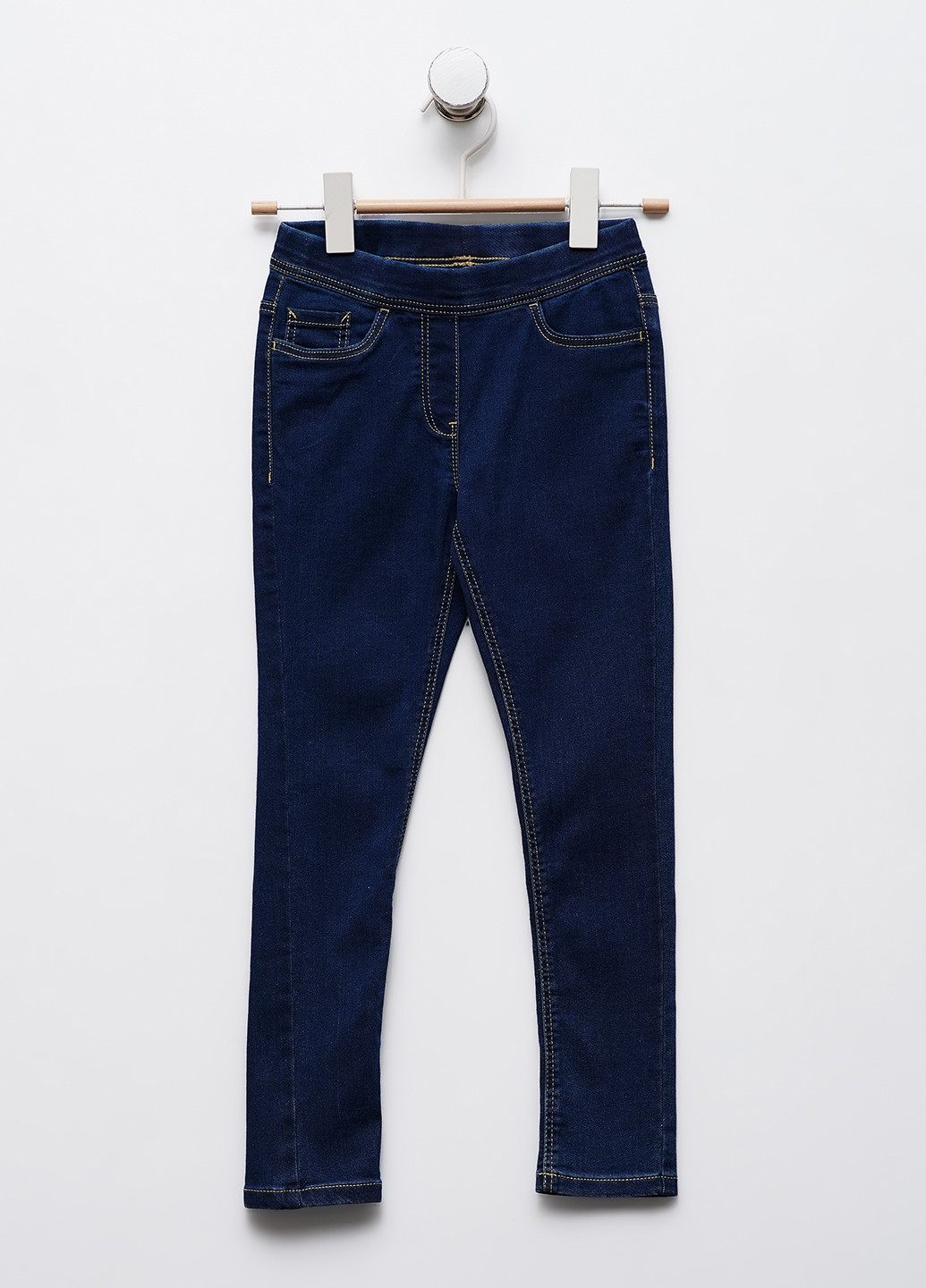 Темно-синие демисезонные джеггинсы C&A