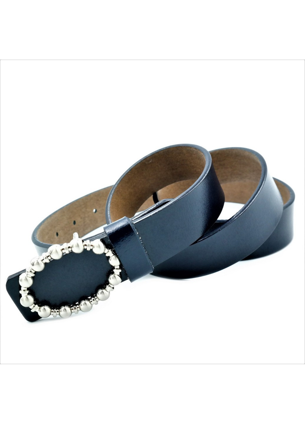 Шкіряний ремінь жіночий 115х3 см Weatro (211366882)