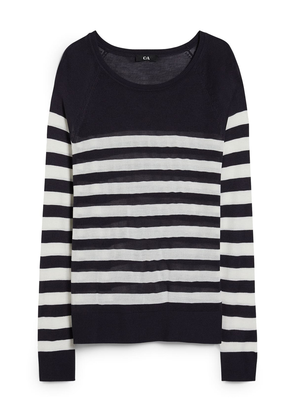 Чорно-білий демісезонний светр джемпер C&A