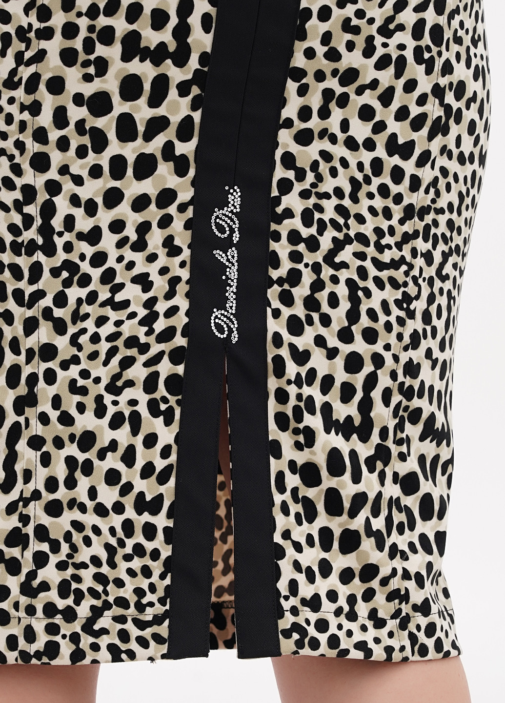 Разноцветная кэжуал с анималистичным узором юбка Daniela Drei карандаш