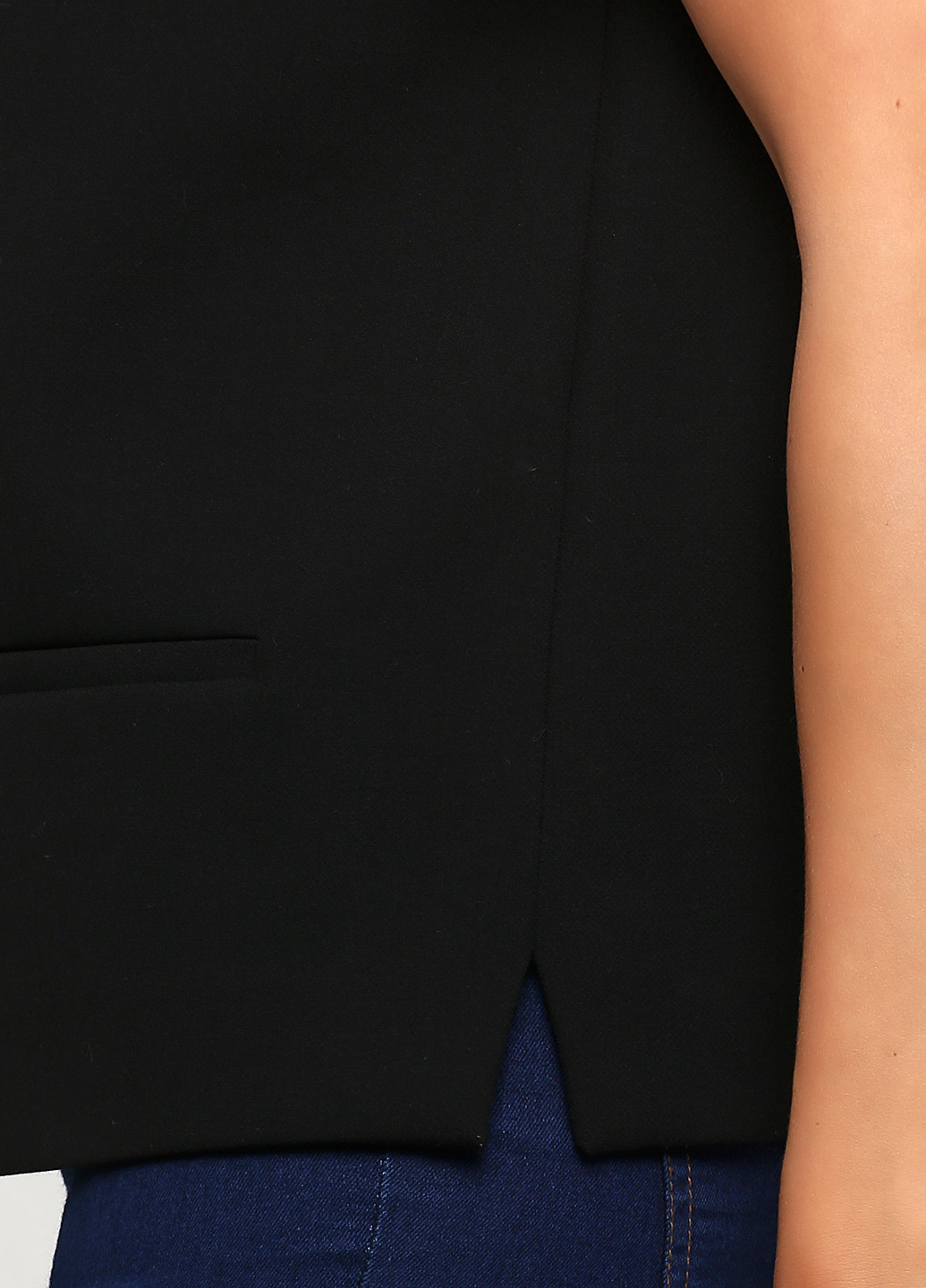 Чорна демісезонна блуза Massimo Dutti