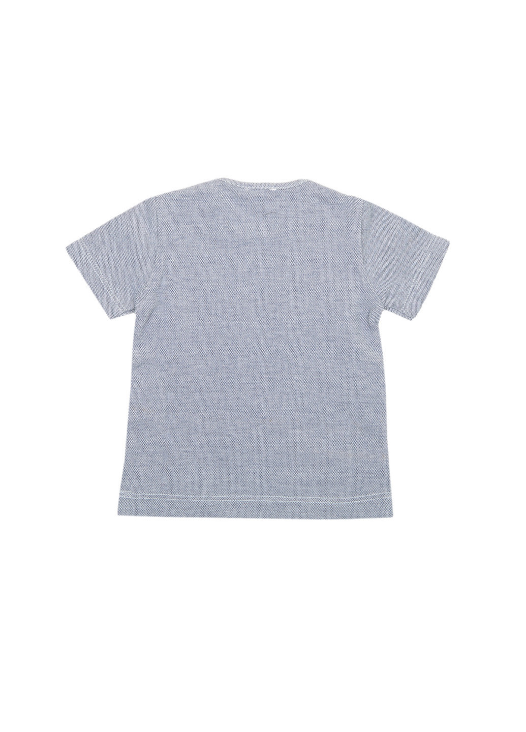 Синяя летняя футболка с коротким рукавом Juppala
