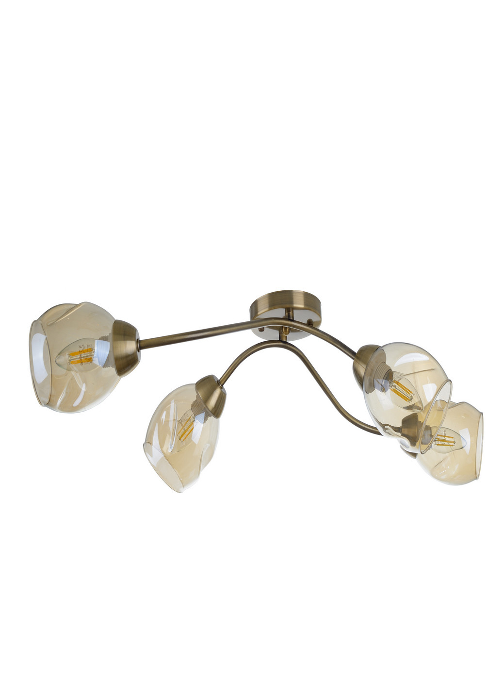 Люстра LK-684S/4 E27 AB Brille (193196138)