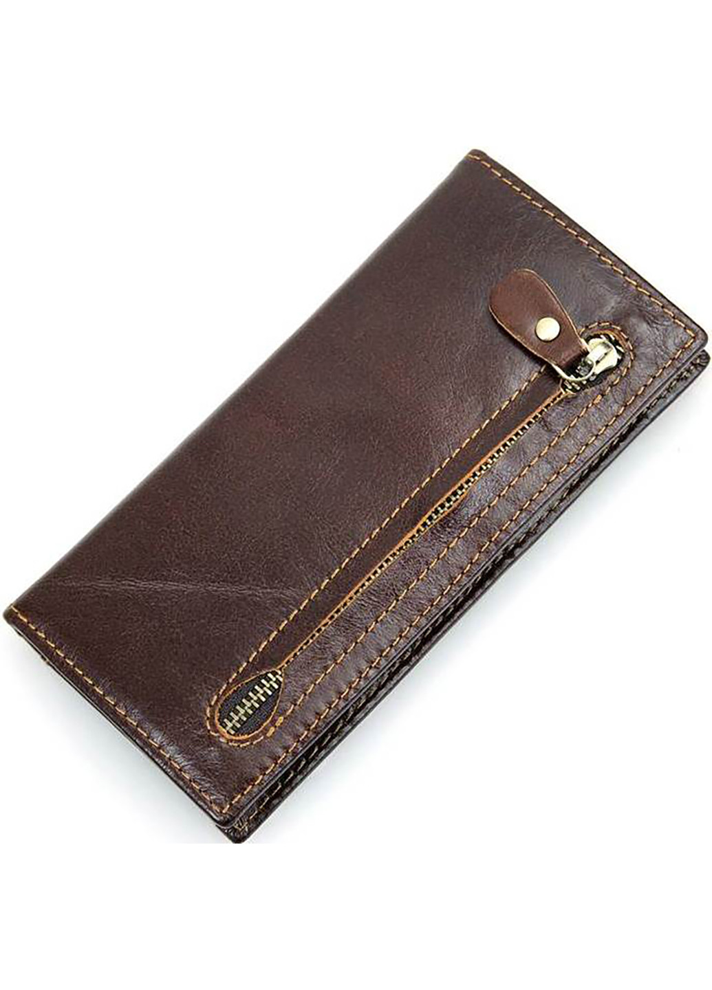 Мужской кожаный кошелек 8х16,5 см Vintage (252131543)