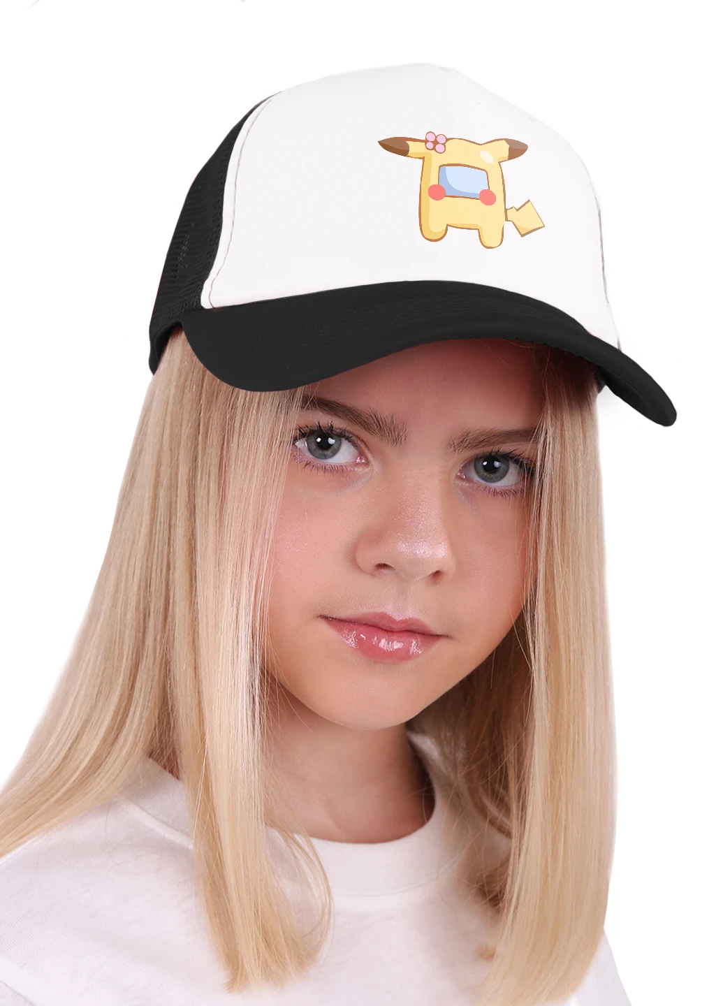 Кепка Тракер дитяча Амонг Ас Покемон Пікачу (Among Us Pokemon Pikachu) (33404-2419) MobiPrint (220824455)