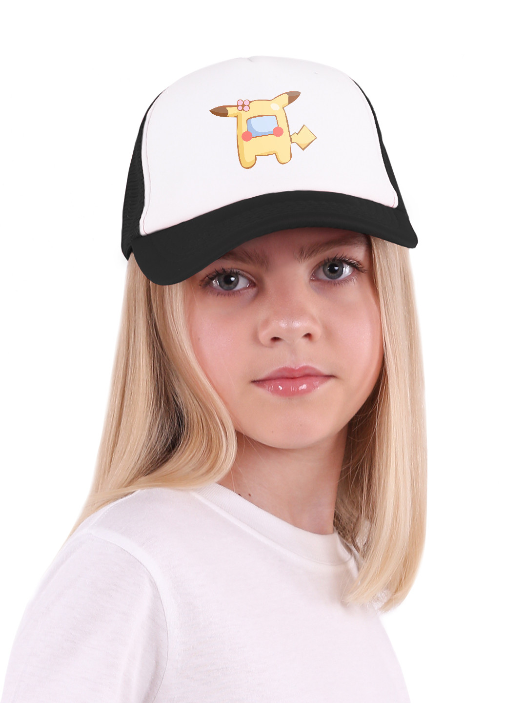 Кепка Тракер дитяча Амонг Ас Покемон Пікачу (Among Us Pokemon Pikachu) (33404-2419) MobiPrint (220824455)