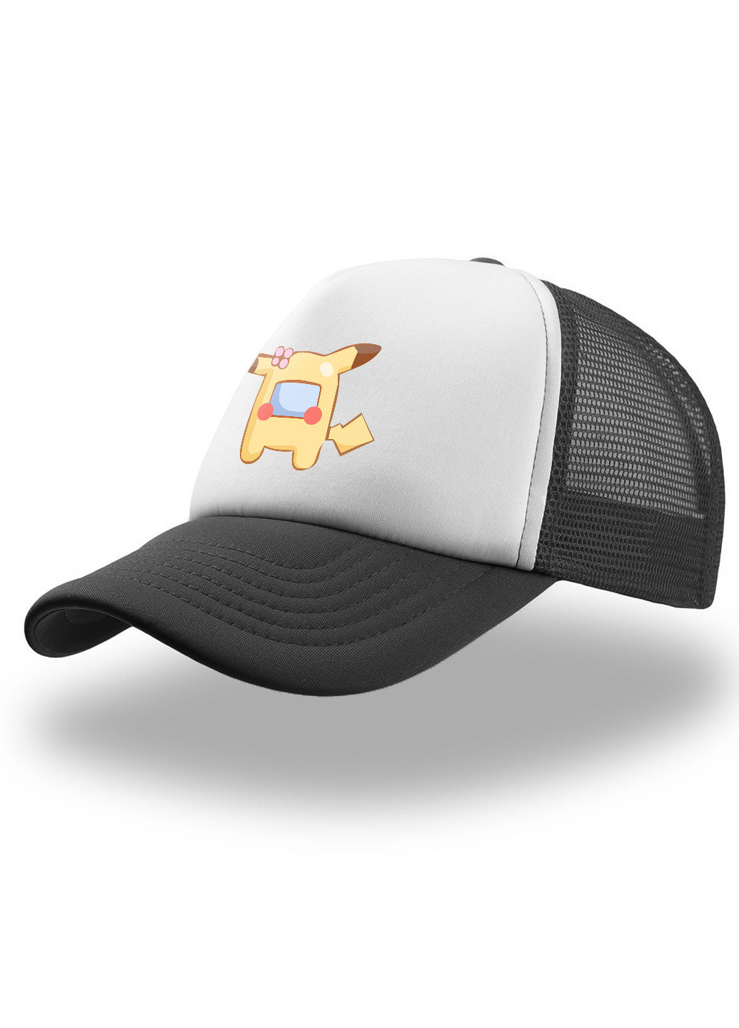 Кепка Тракер дитяча Амонг Ас Покемон Пікачу (Among Us Pokemon Pikachu) (33404-2419) MobiPrint (220824455)