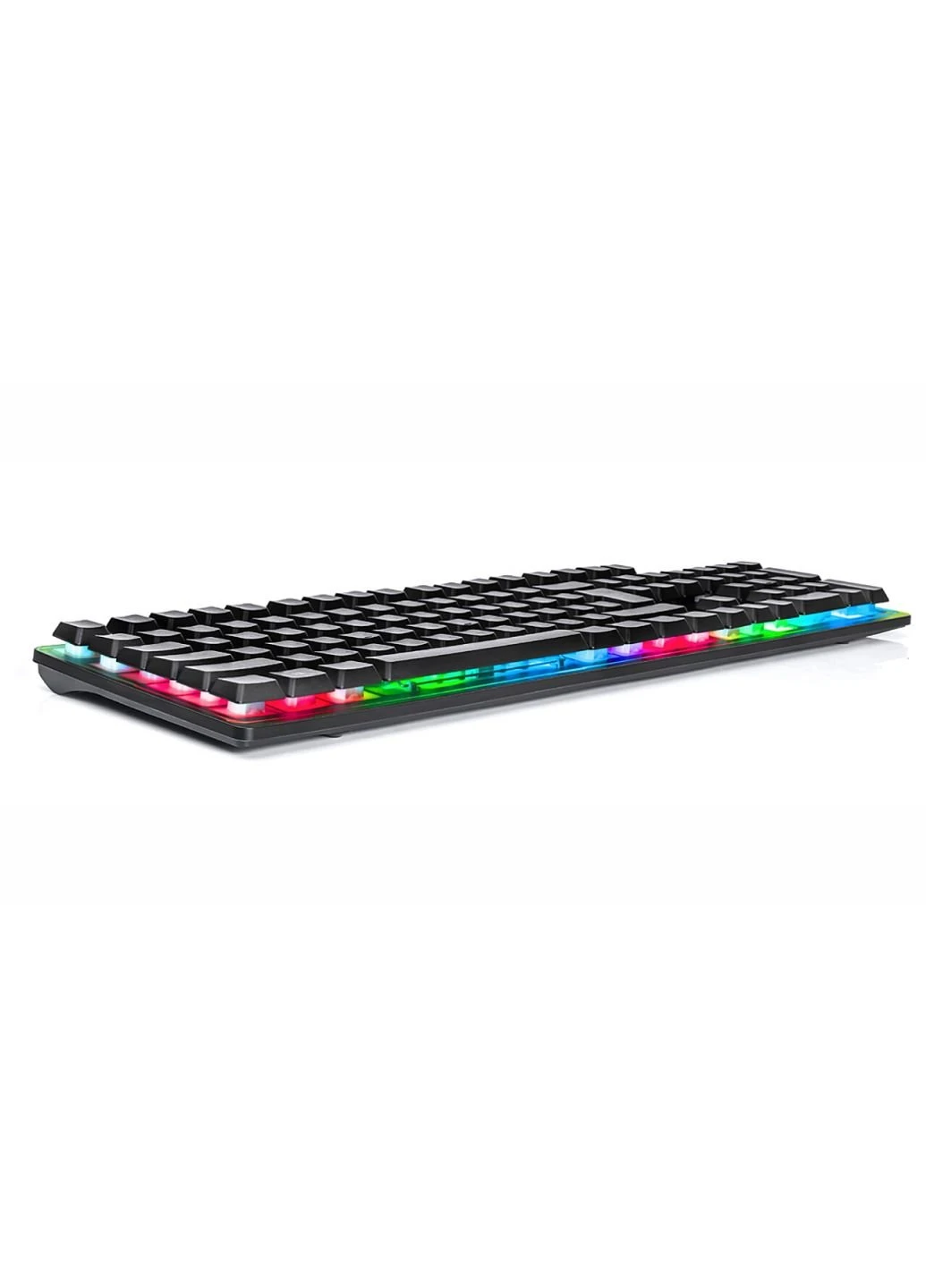 Клавіатура Real-El 7011 Comfort Backlit Black (253468517)