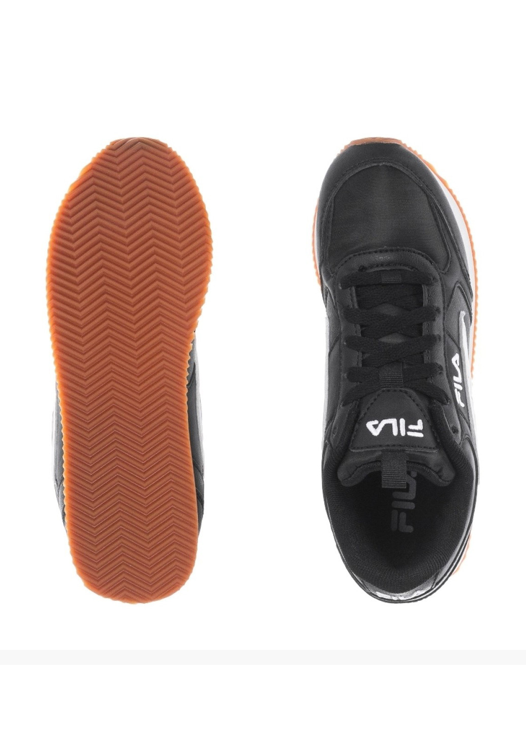 Кроссовки Fila чёрные демисезоны (297067642)