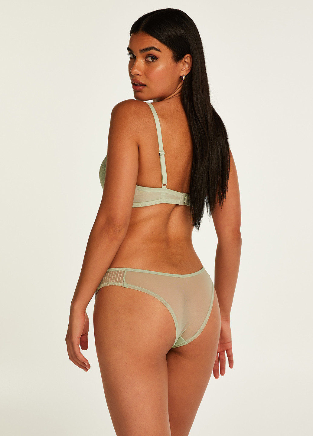 Фісташковий бюстгальтер Hunkemoller з кісточками поліамід