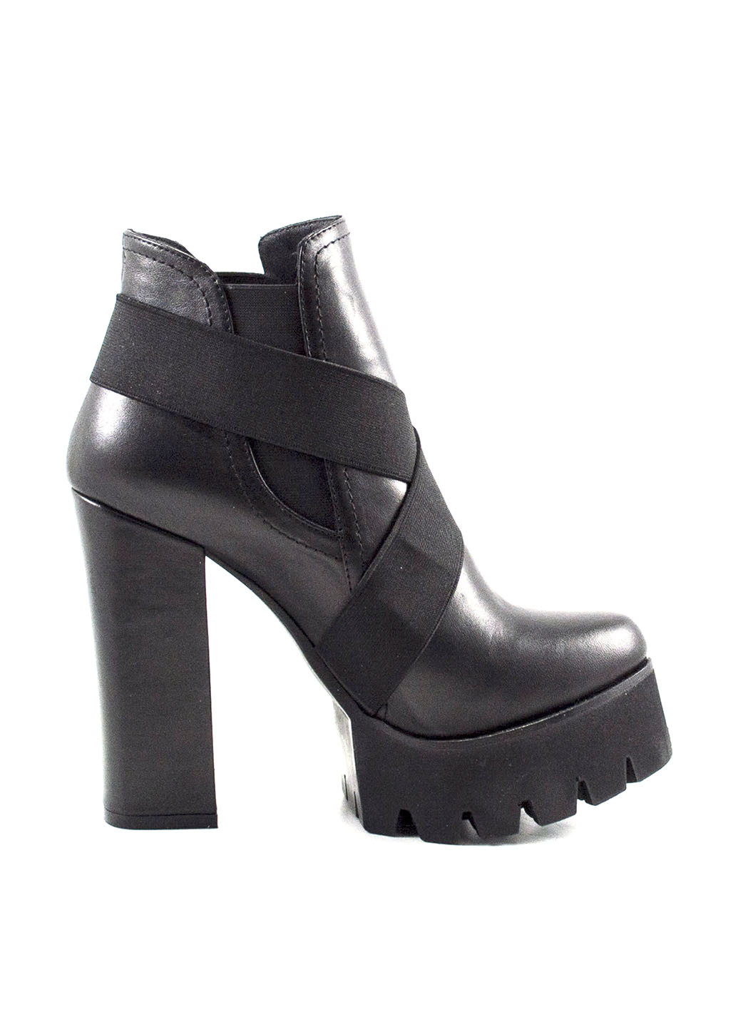 Чорні демісезонна ботильйони Aquamarine