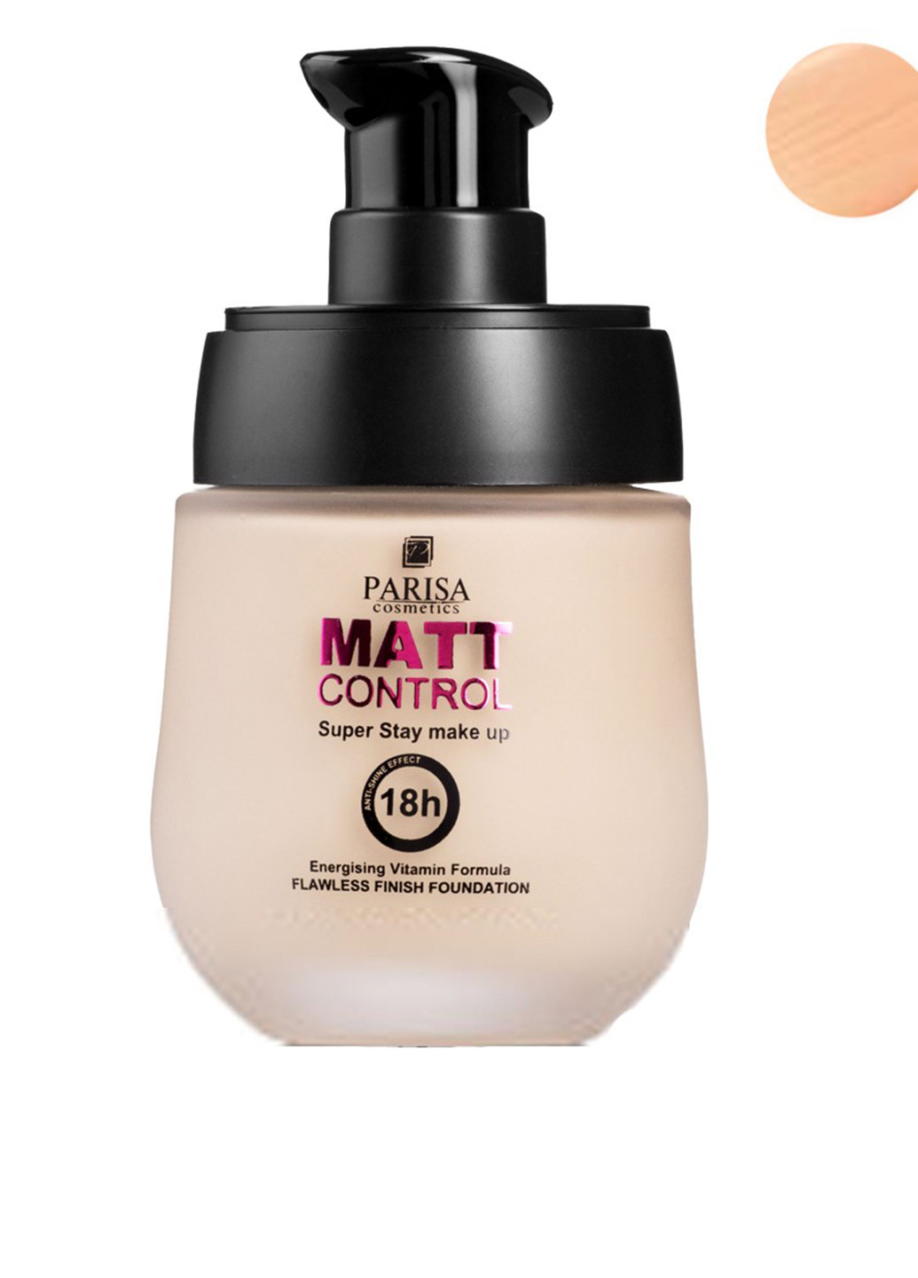 Тональний крем матирующий SPF20 №07, 50 мл Parisa Cosmetics (75099127)