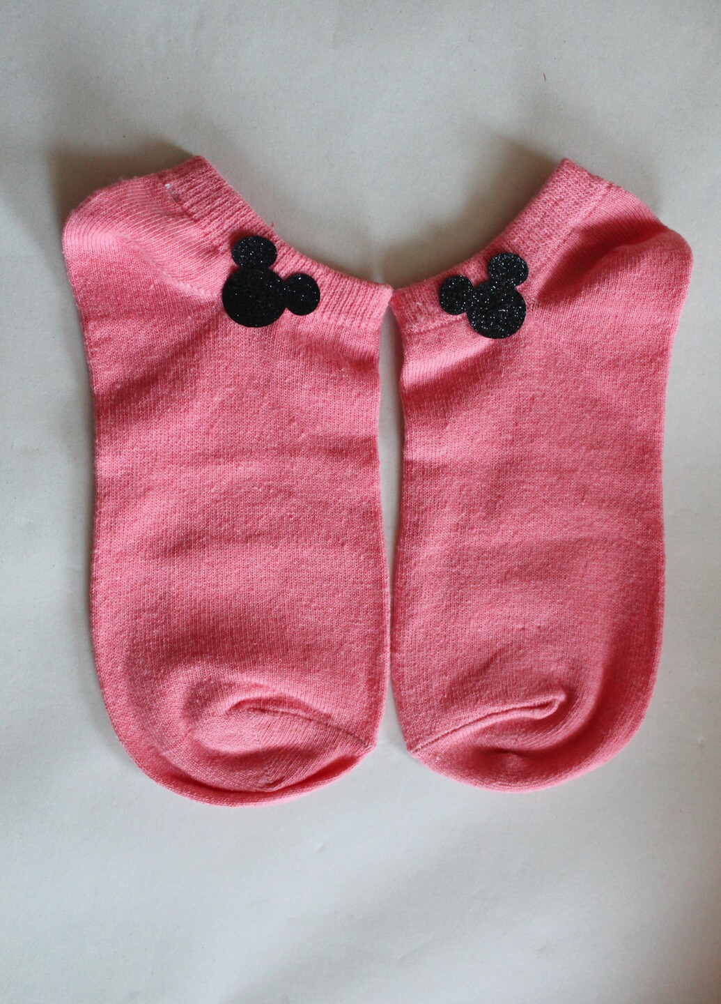 Персиковые носки демисезонные ультракороткие Siela однотонные (252941981)