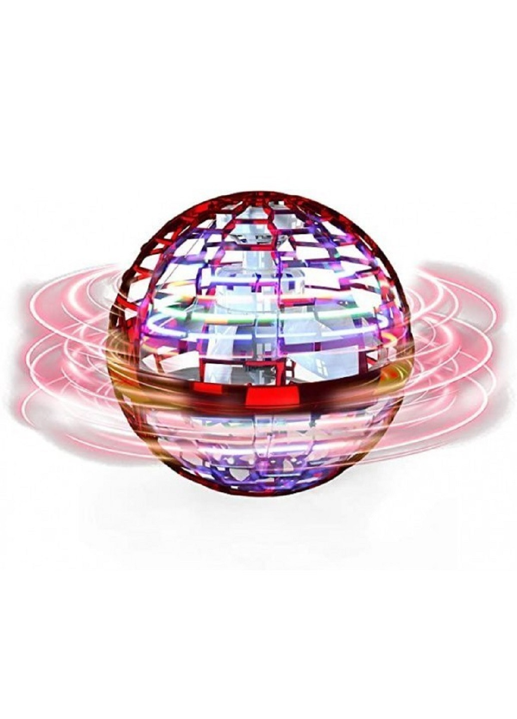 Игрушка летающий шар бумеранг спиннер светящийся мяч на аккумуляторе USB для детей и взрослых (61477-Нов) Unbranded (253548132)