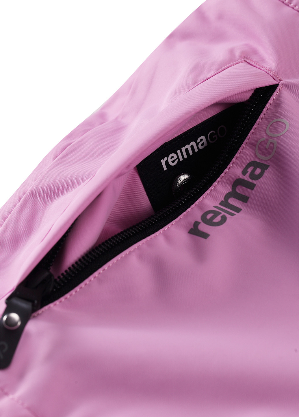 Светло-розовые кэжуал зимние прямые брюки Reima