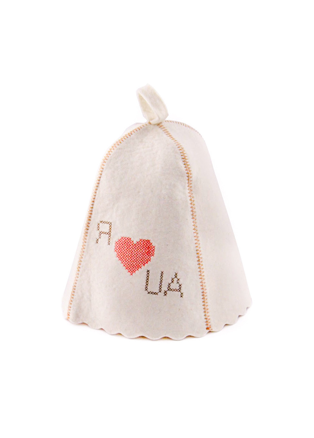 Банная шапка "Я люблю Украину" Luxyart (189142763)