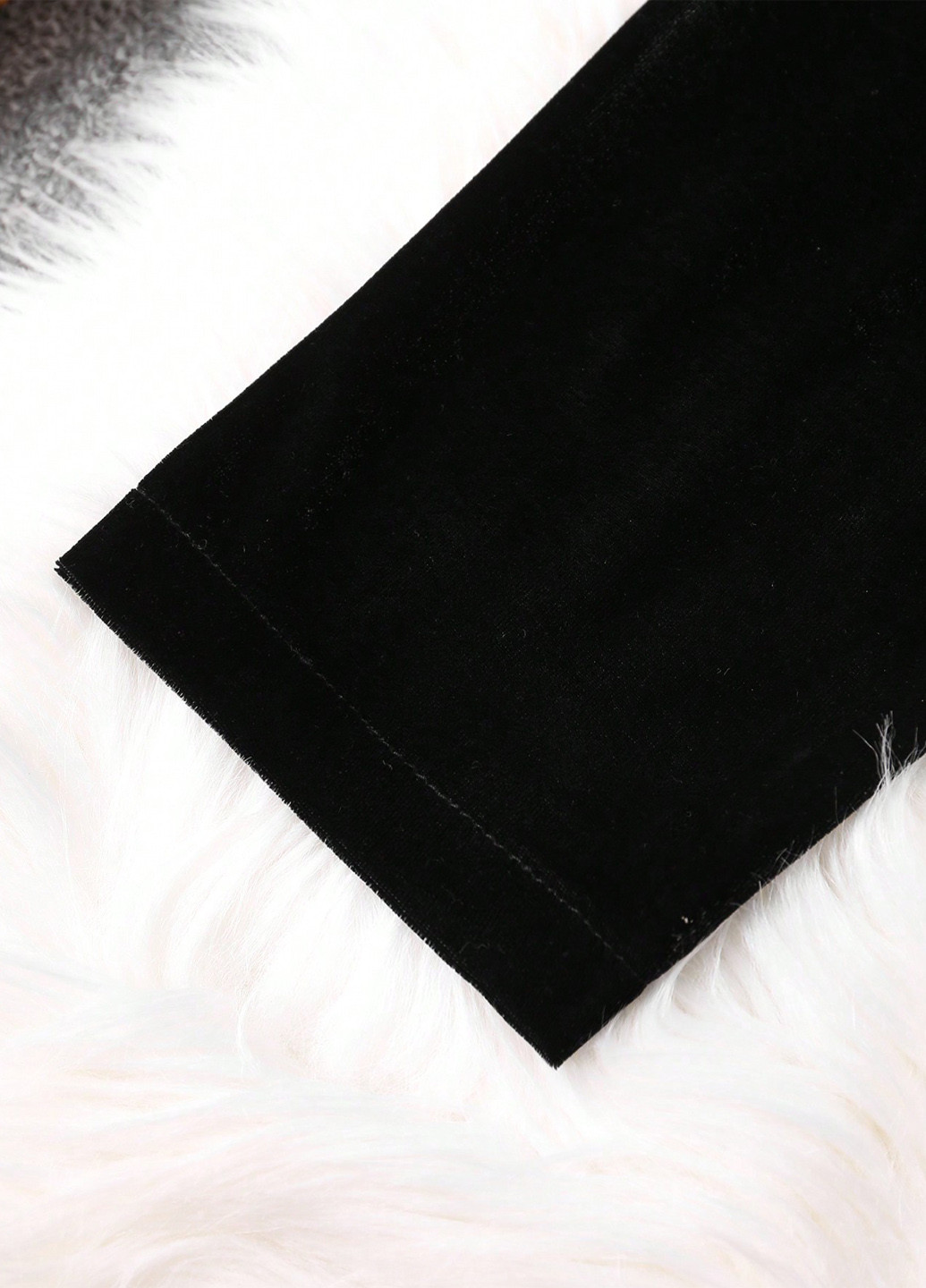 Чорне зимнє Пальто двобортне SHEIN