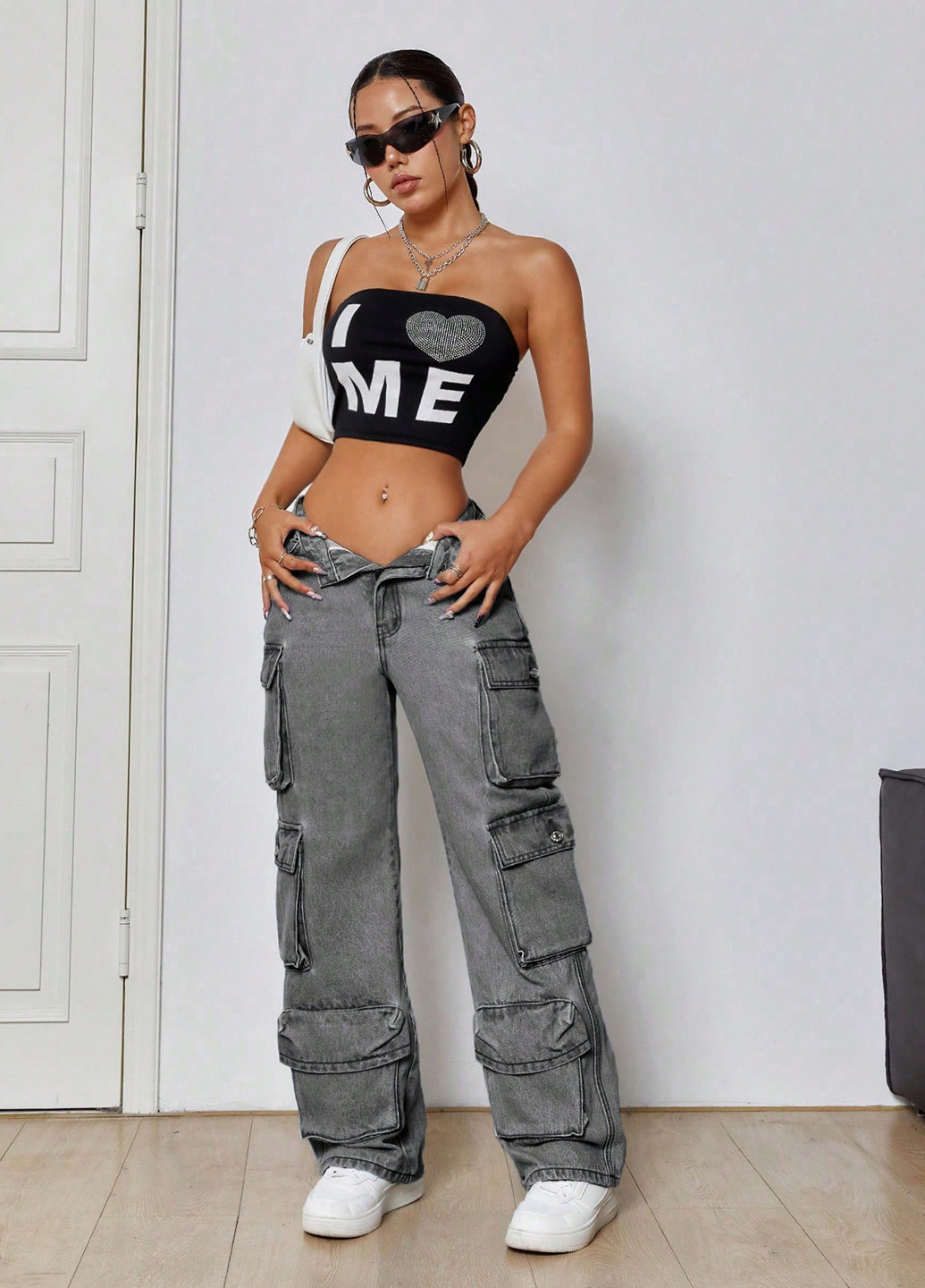 Джинсы SHEIN - (366742416)