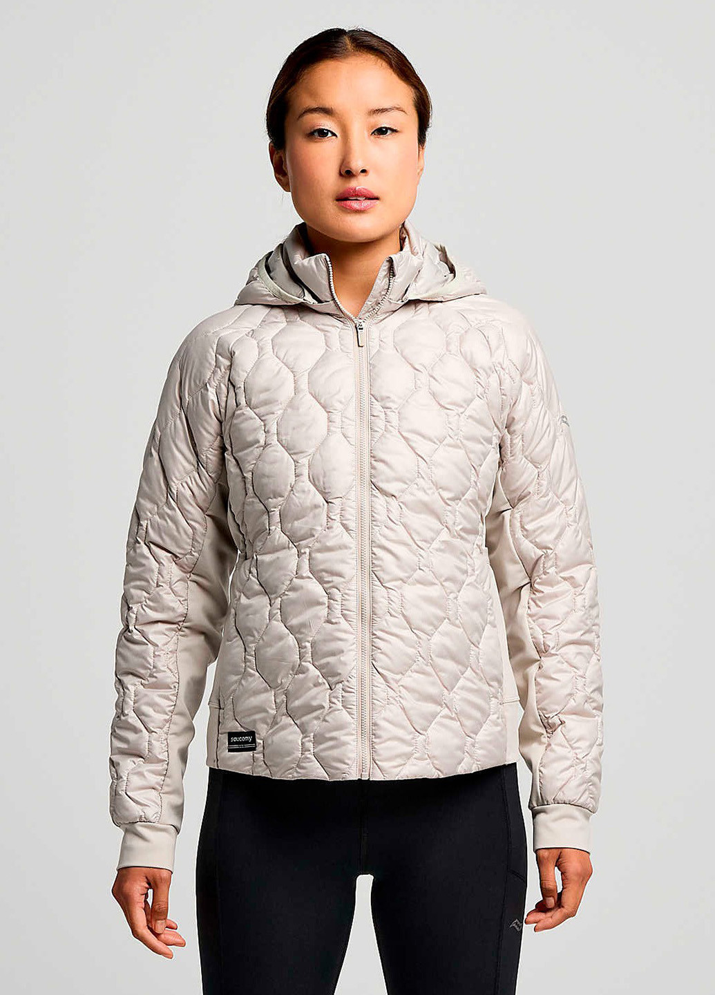 Пудровая демисезонная куртка Saucony HURRICANE INSULATED JACKET