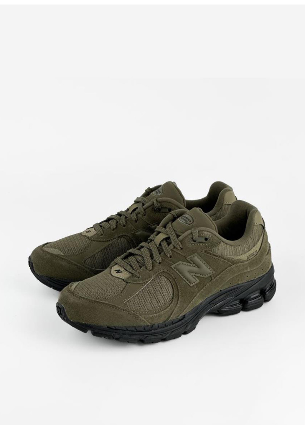 Оливковые (хаки) демисезонные кроссовки m2002rzc New Balance 2002R