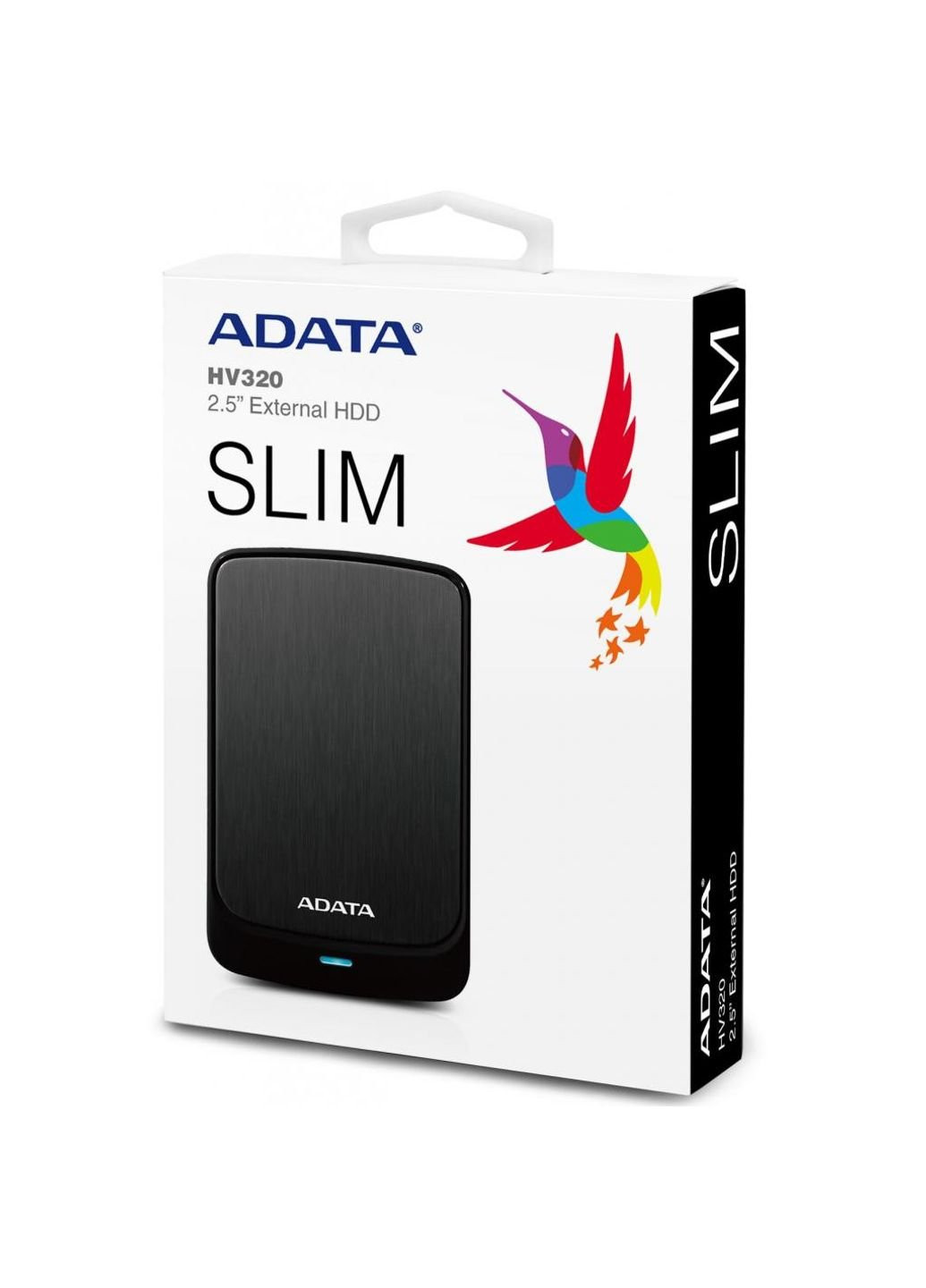 Внешний жесткий диск (AHV320-2TU31-CBK) ADATA 2.5" 2TB (250054624)