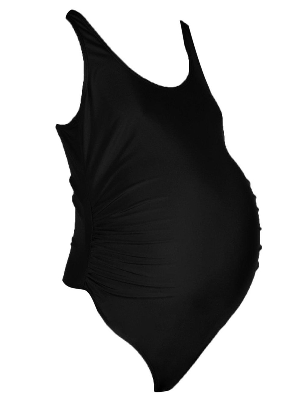 Черный летний купальник для беременных слитный, танк Boohoo
