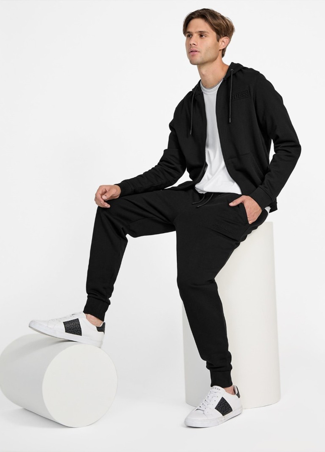 Костюм (толстовка, брюки) Guess (358890623)