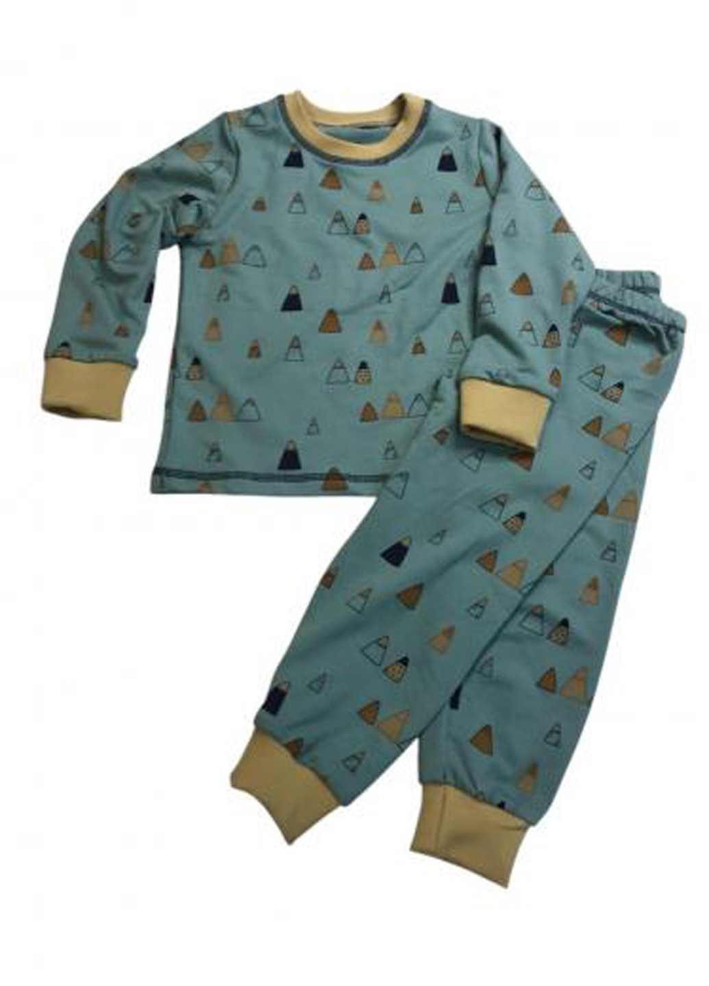 Серо-голубая демисезонная пижама (свитшот, брюки) ArDoMi