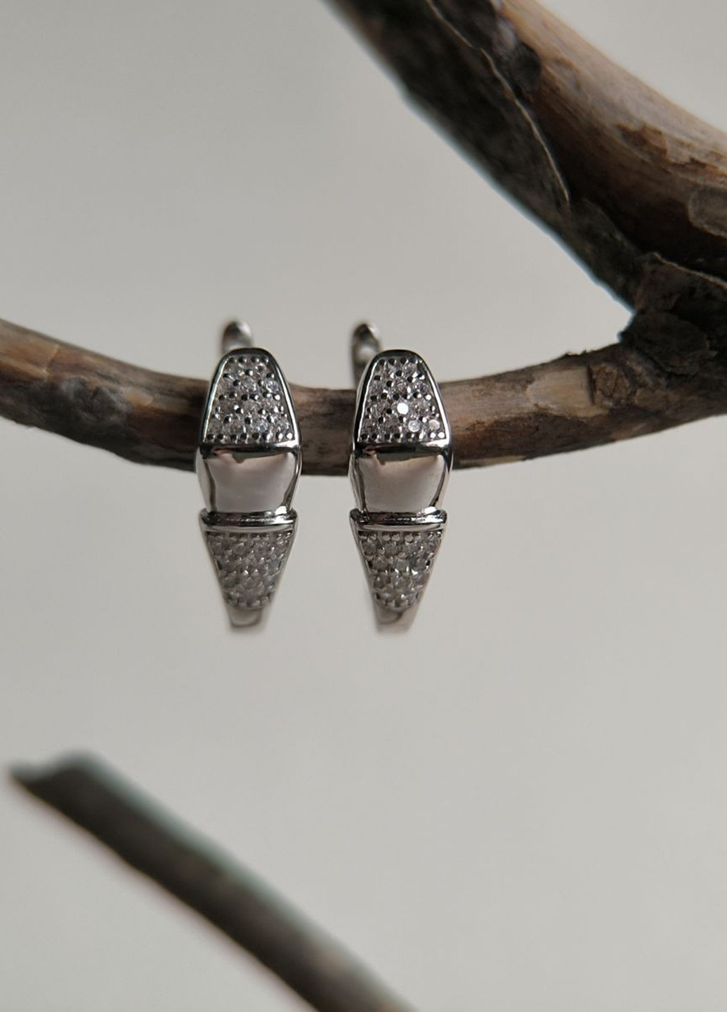 Сережки Silver Flame (369649115)