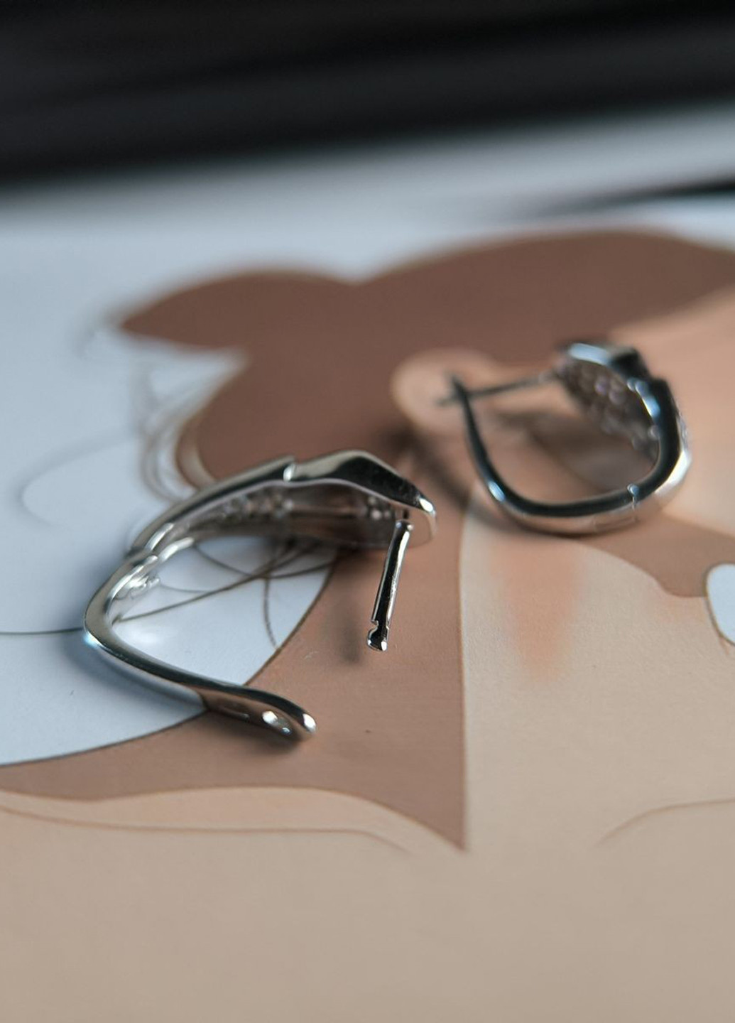 Сережки Silver Flame (369649115)